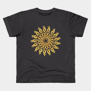 Gold ornament Kids T-Shirt